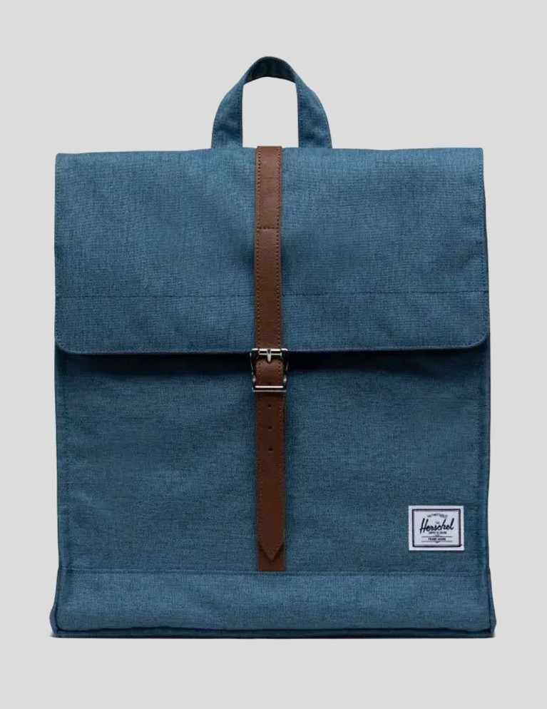 Mochila HERSCHEL city mid volume copen blue crosshatch